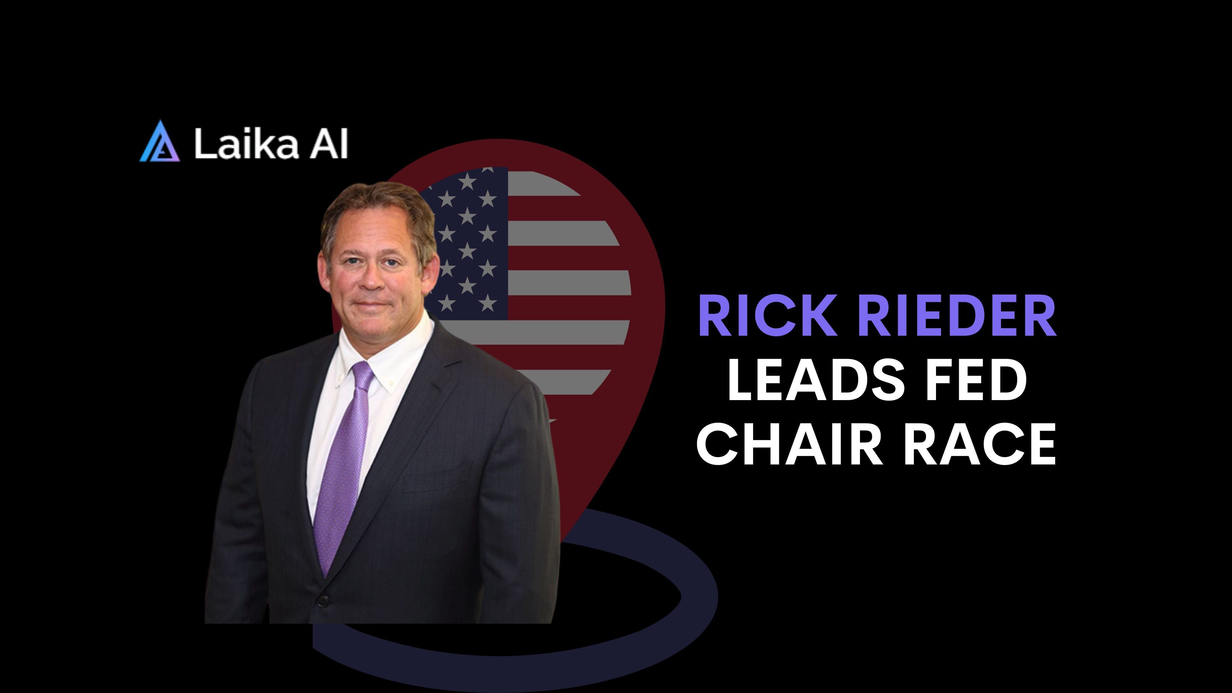 Rick Rieder Surges in Race to Lead the Federal Reserve