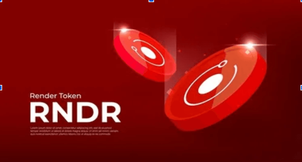 Render Token RNDR cryptocurrency logo representing the decentralized GPU rendering network and digital rendering ecosystem