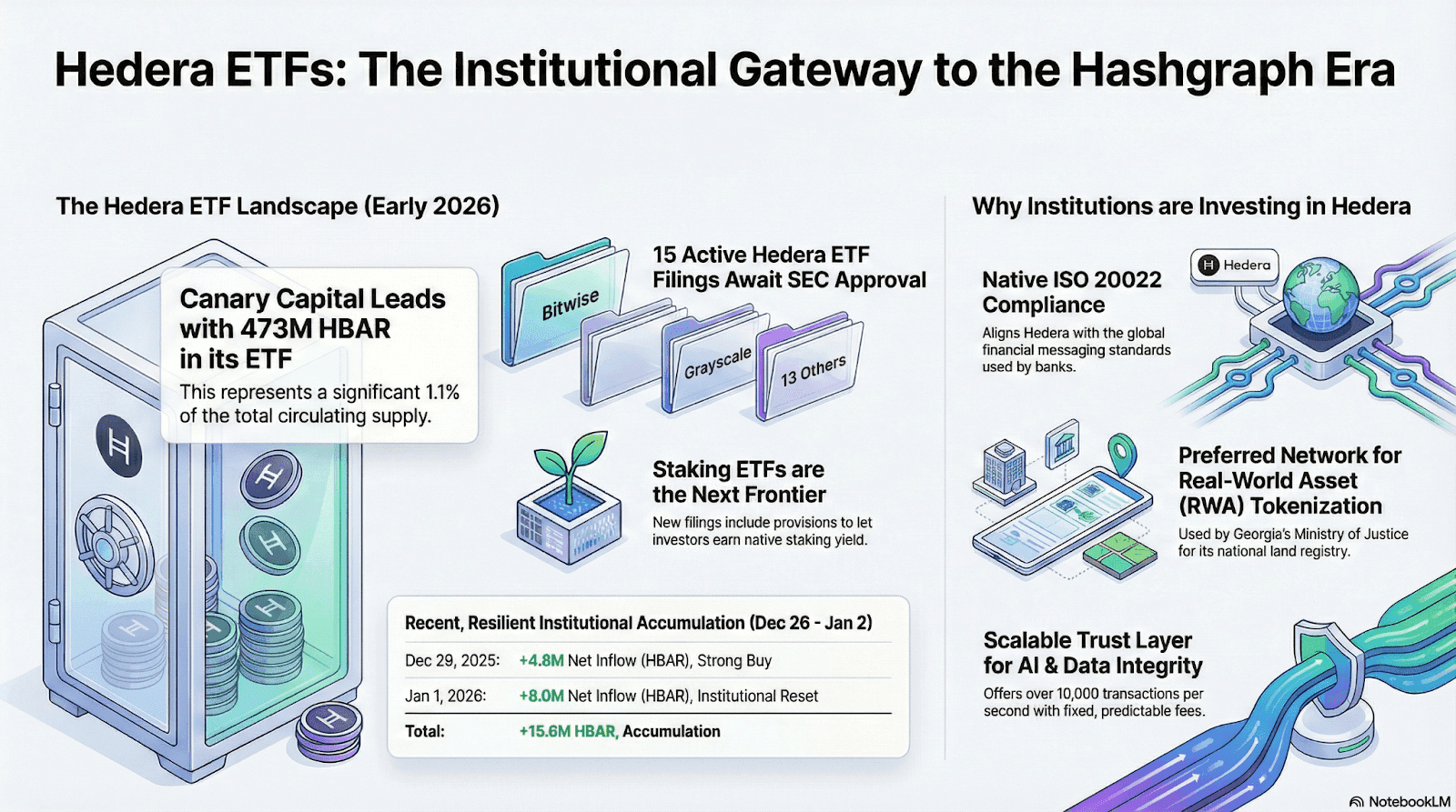 Hedera ETF 2026: Institutional Inflows & HBAR Outlook